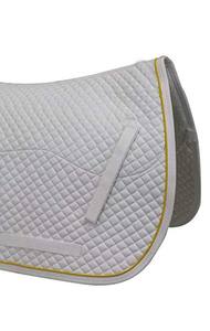 Fournisseur en gros de tapis de selle en coton de la meilleure qualité, confortable, disponible en couleurs personnalisées, tapis de selle d'équitation anglaise - Product Image 2