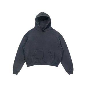 À la mode 420gsm 100% coton hiver pull à capuche hommes lourd en détresse en gros Vintage pierre lavée sweats à capuche - Product Image 1