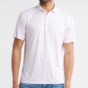 Polo de Golf Profesional de Alta Calidad para Hombre, con Logotipo Personalizado, Transpirable y Estampado, Nuevo, Suministro al por Mayor - Product Image 1