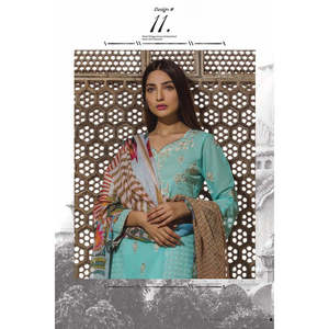 Traje de Voile Suizo Floral Vintage de Lujo con Bordado - 11 - Product Image 3