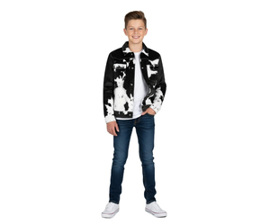 Chaqueta de Cuero con Pelo de Vaca para Hombre, Diseño Superior, Cuello Alto, Manga Larga, 100% Alta Calidad, Impermeable, Resistente al Viento, Logotipo Personalizado - Product Image 1