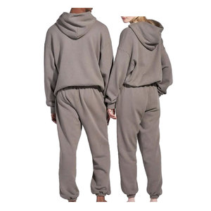 Sweats à capuche personnalisés, pullover, survêtement unisexe, jogging, survêtement pour femmes, ensemble pantalon de survêtement et sweat à capuche uni - Product Image 5