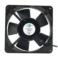 Ventilateurs axiaux à courant alternatif haute vitesse 120 mm 220 V, 120*120*25 mm 110 V, pour armoires de serveurs, humidificateurs, petits ventilateurs de refroidissement et d'extraction