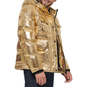 Men's Puffer <b>Waterproof</b> <b>Jacket</b> Quilted Designer Winter Bubble <b>Padded</b> Coat Down Nylon Outdoor Custom Puffer <b>Jackets</b> - Product Image 6