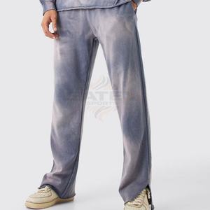 Conjunto Deportivo Informal con Capucha y Lavado Ácido con Logotipo Personalizado, Conjunto Deportivo Unisex Vintage, Transpirable, OEM - Product Image 3