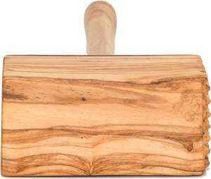 Attendrisseur à viande en bois d'olivier ASSLEMA - Léger, écologique, compatible lave-vaisselle - Product Image 3