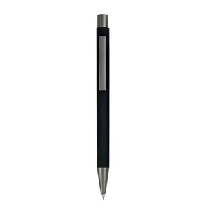 Penna a Scatto in Metallo Gommato Personalizzabile, Gadget Promozionale - Product Image 3