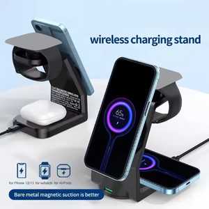 <span class=keywords><strong>Chargeur</strong></span> rapide sans fil 15W 3 en 1 Station d'accueil électrique pour iPhone 14 13 12 Pro et <span class=keywords><strong>Apple</strong></span> <span class=keywords><strong>Watch</strong></span> Series <span class=keywords><strong>8</strong></span> 7 - Product Image 6