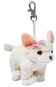 Dilly Dudu ชิวาวา4นิ้วพวงกุญแจตุ๊กตาสุนัขของเล่นยัดไส้สัตว์ทำจากผ้าฝ้ายสำหรับเด็ก - Product Image 2