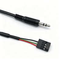 Petit équipement audio, faisceau de câbles de connexion TRS 3,5 mm vers terminal 3 broches pour la transmission de signal