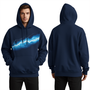 Nueva Llegada, Sudadera con Capucha de Algodón Grueso Premium con Estampado, Sudadera Oversize de Moda, Fabricación Personalizada - Product Image 2