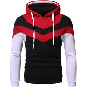High Street Fashion Style Sweat à capuche solide coton décontracté multicolore respirant léger séchage rapide brodé Hip Hop surdimensionné - Product Image 3