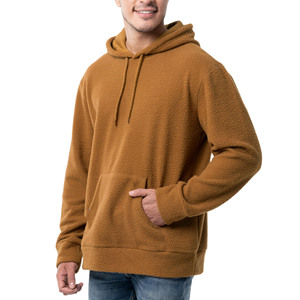 Sudadera con capucha personalizada 300 GSM 100% mezcla de algodón para hombre, Sudadera con capucha térmica de talla grande básica personalizada para hombre - Product Image 2