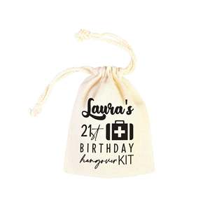 Personalized Cotton <b>Drawstring</b> Pouch for <b>Bracelets</b> Watches Crafts Dust-Birthday Hangover Kit Bag Embroidered Logo Screen Printed - Product Image 2