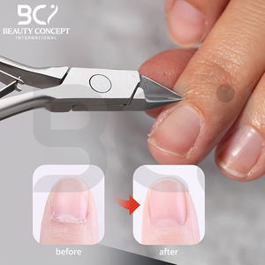 Coupe-ongles facile à utiliser, antidérapant, en acier inoxydable, service OEM, qualité supérieure, coupe-ongles de podologie, ouverture large des lames - Product Image 5