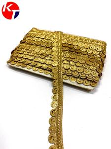 Encaje trenzado dorado Trim Border Bordado Encaje Ofertas en venta al por mayor - Product Image 6