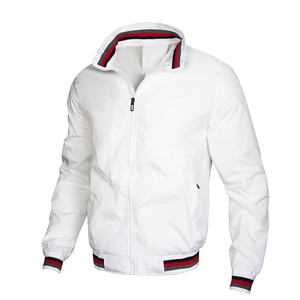 Oem Customized logo Design New <b>Men's</b> Stand up Collar <b>Coat</b> Casual pilot Jacket Waterproof Printed logo Jackets - Product Image 1