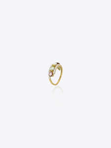 High Quality 9K Gold Diamond Polki <b>Ring</b> for Women <b>Indian</b> Ethnic Bridal Jewelry Wedding Engagement Party Wear Designer <b>Ring</b> - Product Image 2