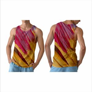 2025เสื้อคลาสสิกคุณภาพสูงสำหรับผู้ชายเสื้อกล้ามสำหรับใส่ออกกำลังกายเสื้อออกกำลังกายผ้าคอตตอนผ้ายีนส์มีโลโก้ตามสั่ง - Product Image 1