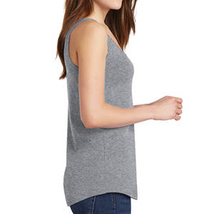 Womens Breathable Tank Top Deep <b>Grey</b> - Product Image 3