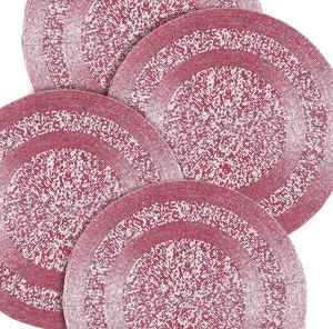 Dessous de verre faits à la main en ardoise verte de 14 pouces élégants et élégants tapis de table en verre perlé pour la cuisine et l'ameublement - Product Image 2