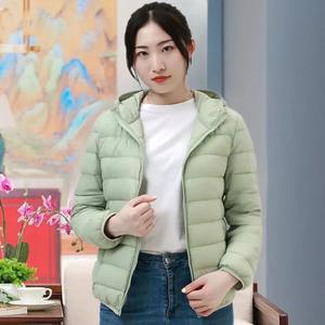 Chaqueta acolchada con capucha reversible unisex, colección de invierno de tela de lona transpirable, de talla grande personalizada, con cremallera, diseño de Color sólido - Product Image 6