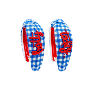 Nouveau bandeau perlé tendance, accessoire de cheveux en perles nouées, broderie artisanale, look chic pour les jours de match, pour femmes - Product Image 2