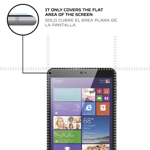 ฟิล์มกันรอยหน้าจอ ANTISHOCK สำหรับแท็บเล็ตทาลิอุส ซาฟีร์ 8001W - Product Image 4