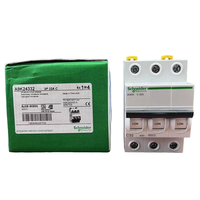 En stock Schneider A9K2432 Disjoncteur miniature Acti9 IK60N 3P 32 a C Curve High Efficiency MCB