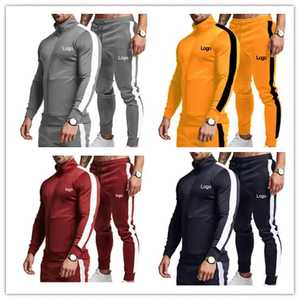 Trajes de chándal de algodón 100% personalizados gratis de Pakistán Sudaderas con capucha de nuevo diseño con pantalones para ropa deportiva de gimnasio - Product Image 6