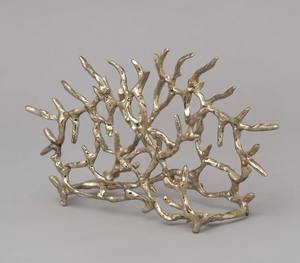 กล่องกระดาษทิชชู่เหล็กใส่ผ้าเช็ดปากบนโต๊ะดีไซน์รูปใบไม้สำหรับโรงแรมและร้านอาหาร - Product Image 2