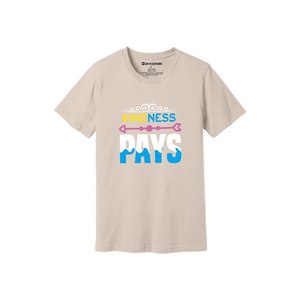 Kindness Themes Print 100% algodón Casual camiseta de mujer 160-180 Heavy GSM 12 colores Diseño personalizable Colocación - Product Image 3