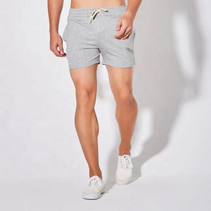 Ensemble de shorts de gymnastique High Street pour hommes, nouveau design, respirant 100% polyester, taille moyenne à motif solide pour l'été, disponible en gros - Product Image 3