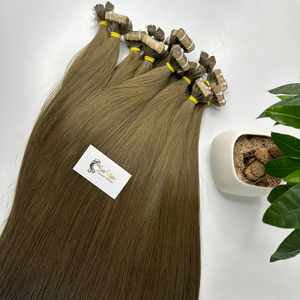 Extensiones de Cabello Humano Vietnamita Doblemente Tramado de Sun Hair Company, Color Personalizado Marrón Liso, Extensiones de Cinta Adhesiva, Cabello Humano Remy - Product Image 2