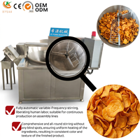 Volledig automatische SUS304 machine voor het frituren van zoete aardappelchips en andere fruit en groenten, aanpasbaar voor batchproductie