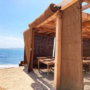 Voile d'ombrage traditionnelle en fibre de coco fabriquée en usine au Vietnam, au meilleur prix de gros / Voiles d'ombrage pour jardin, plage, terrasse - Product Image 5