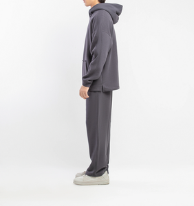 Conjunto de Sudadera con Capucha y Pantalones Deportivos Holgados para Hombre, Ropa Casual de Calle, Atuendo Diario Dinámico, Estilo Deportivo para Uso Diario - Product Image 4