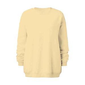 Sweat-shirt oversize pour femme 100% coton Tissu brossé doux Coupe décontractée confortable Automne/Printemps Streetwear Casual Vêtement de tous les jours - Product Image 2