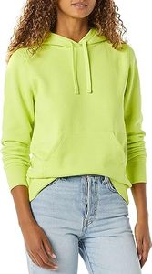 Sudadera con Capucha para Mujer, Color Sólido, 100% Algodón, Tejido Transpirable, con Bolsillos, Largo Regular, para Otoño - Product Image 4