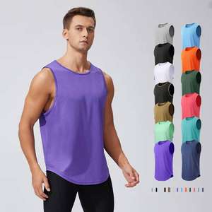 Débardeur en maille respirante pour homme Vêtements de sport légers à séchage rapide Gym Running Fitness Workout Vêtements de sport légers - Product Image 5