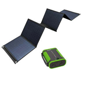 Station d'alimentation portable EXP96PRO APEX avec pack de panneaux solaires 60W - Product Image 1