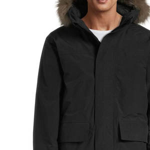 Nueva llegada transpirable nuevo estilo OEM venta al por mayor chaquetas Parka para hombres chaqueta Parka cómoda con color y tamaño personalizados - Product Image 5