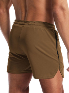 Pantalones cortos atléticos con logotipo personalizado, pantalones cortos ligeros para correr, gimnasio, ropa deportiva para hombres, entrenamiento, gimnasio, pantalones cortos para hombres, venta al por mayor 2025 - Product Image 4