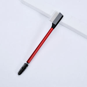 Sikat bulu mata logam pemisah bulu mata maskara sikat Make up sisir pemisah kosmetik pengeriting - Product Image 5