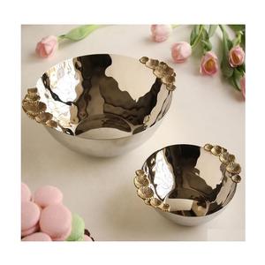 ชุดชามเสิร์ฟ 2 ใบ ขนาดต่างกัน คุณภาพเยี่ยม ผลิตจากสแตนเลส ราคาประหยัดที่สุด - Product Image 1