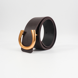 เข็มขัดหนังพร้อมหัวเข็มขัดโลหะแฟชั่นสำหรับผู้หญิงอเนกประสงค์สำหรับตกแต่ง - Product Image 4