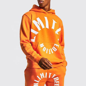 ชุดกีฬาแขนยาวมีฮู้ดสำหรับผู้ชายชุดวิ่งออกกำลังกายเล่นยิม2ชิ้นพร้อมกางเกงวอร์มสำหรับฤดูหนาว - Product Image 3