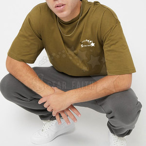 Camiseta Casual de Lona 100% Algodón para Hombre, Estilo Oversize, Verano, Streetwear, Corte Holgado, Manga Corta, Ligera, Secado Rápido, Transpirable - Product Image 5