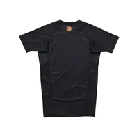 ProFitter Créez votre propre rashguard personnalisé à manches courtes MMA BJJ, couleur dégradée, unisexe, spandex/polyester 180g, impression par sublimation