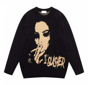 Pull Offre Spéciale respirant pour hommes Street Casual Pull pour hommes Pull en tricot à col rond pour hommes - Product Image 1